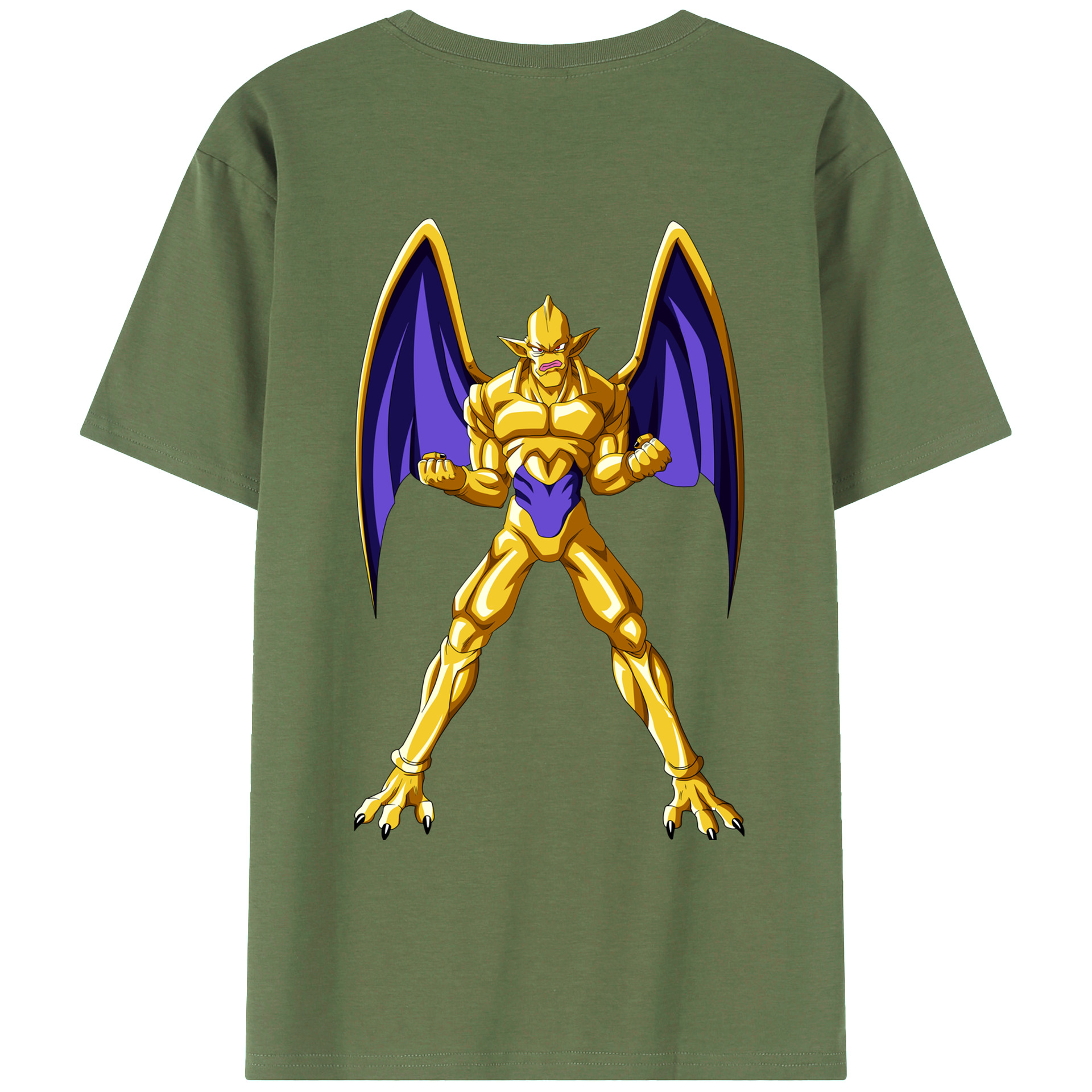 （画像用） ドラゴンボール DRAGON BALL 綿100％ メンズ半袖Tシャツ（バックプリント） 通気性